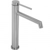 REA - Bateria Umywalkowa FOSS Nikiel Szczotkowany / Nickel Brush INOX wysoka